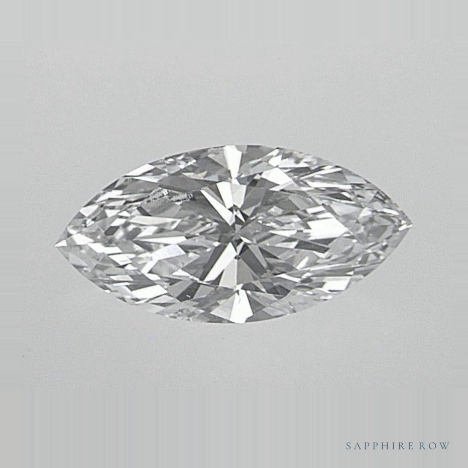 0.58 ct lab-grown diamond, marquise cut | Sapphire Row · cut7