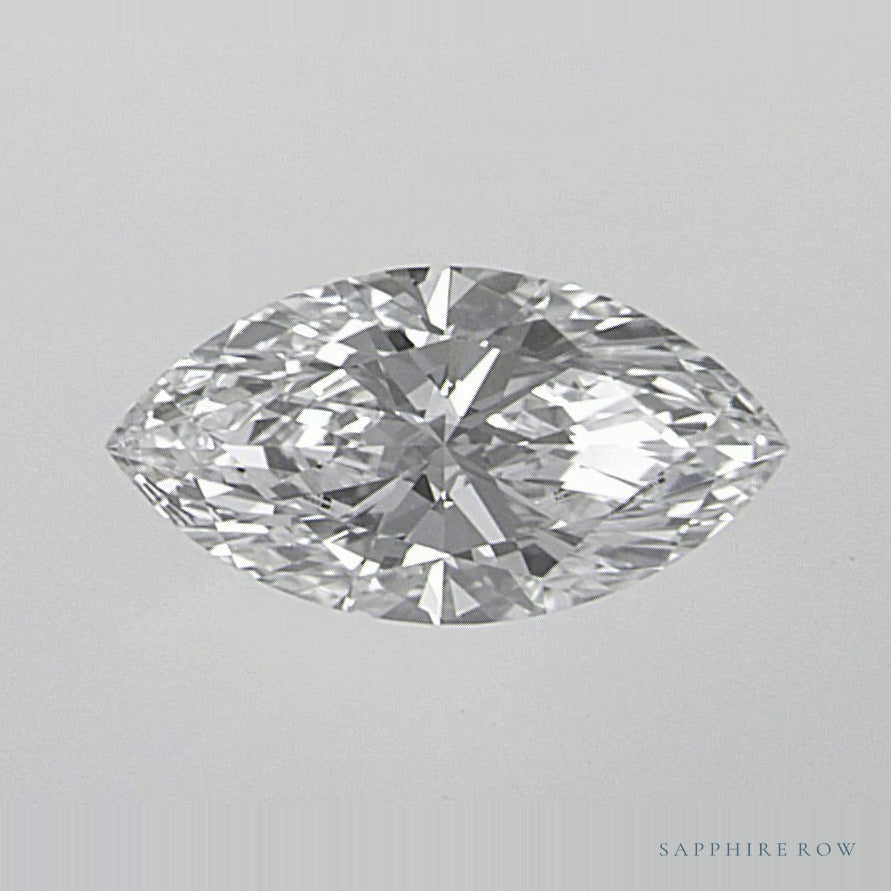 0.58 ct lab-grown diamond, marquise cut | Sapphire Row · cut7