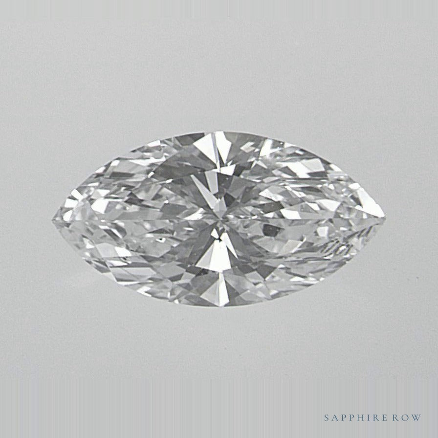 0.58 ct lab-grown diamond, marquise cut | Sapphire Row · cut7