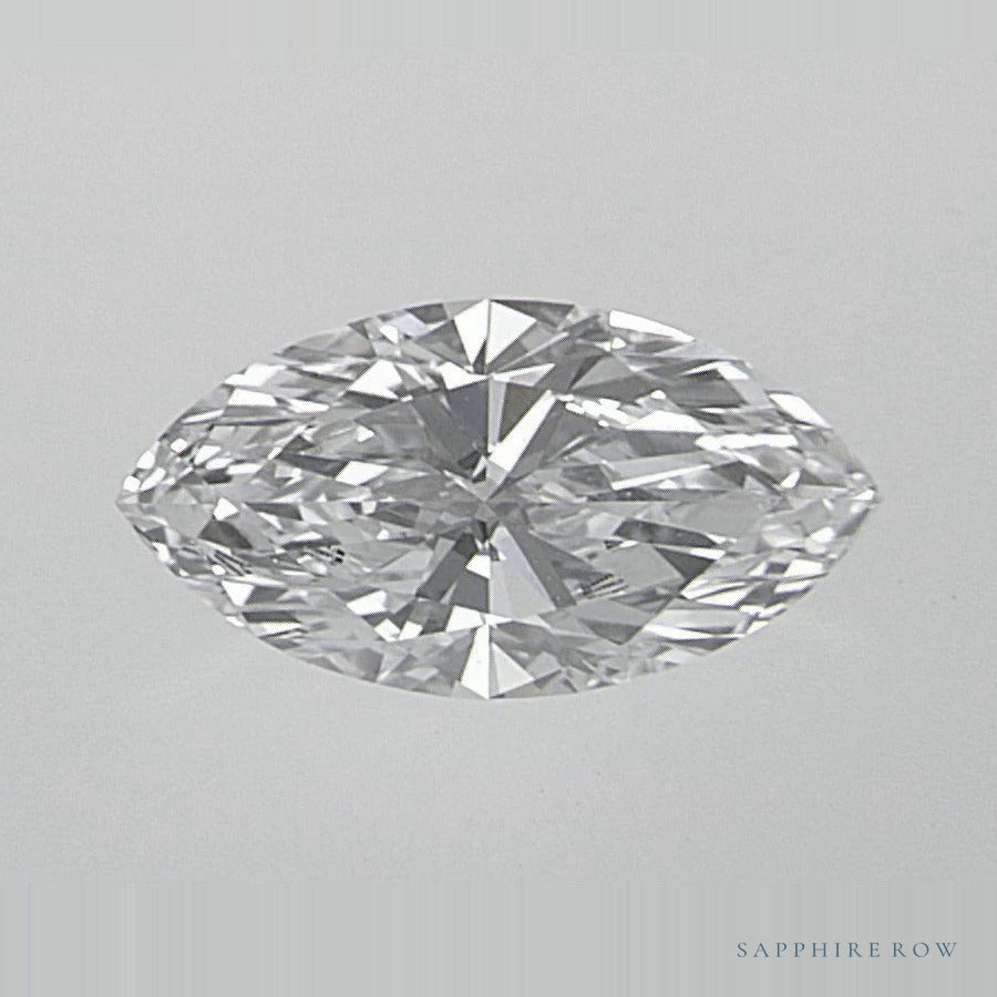 0.58 ct lab-grown diamond, marquise cut | Sapphire Row · cut7