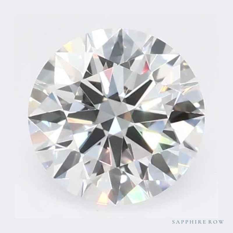 0.58 ct lab-grown diamond, round cut | Sapphire Row · cut6