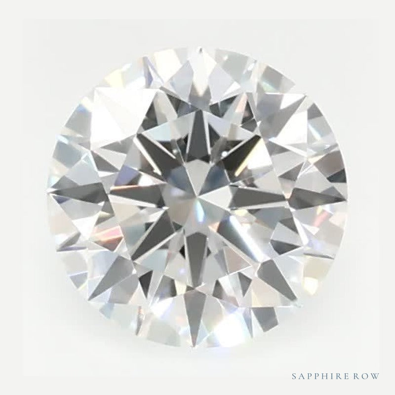 0.58 ct lab-grown diamond, round cut | Sapphire Row · cut6