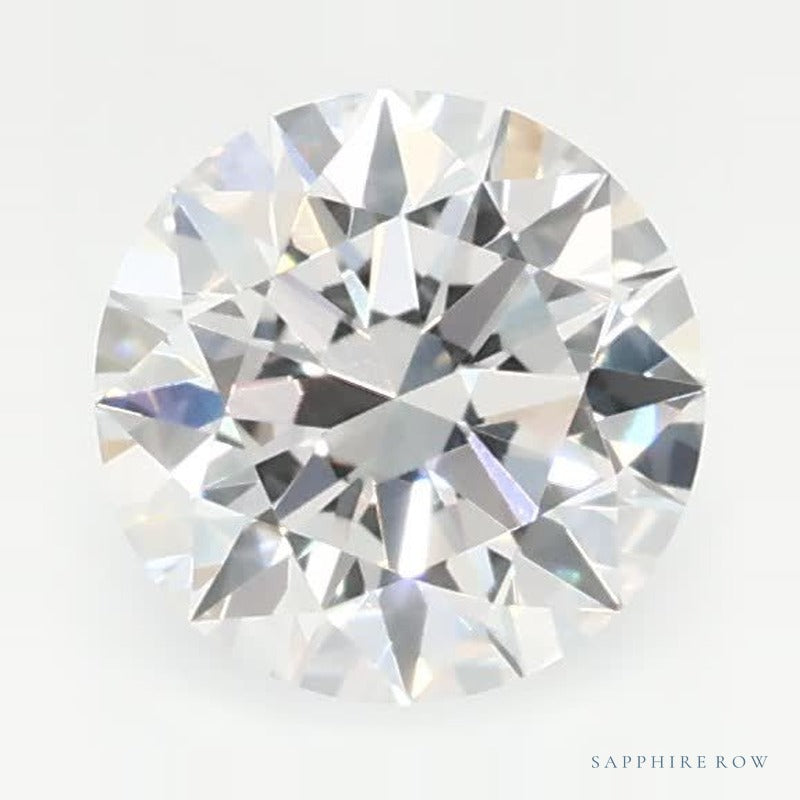 0.58 ct lab-grown diamond, round cut | Sapphire Row · cut7