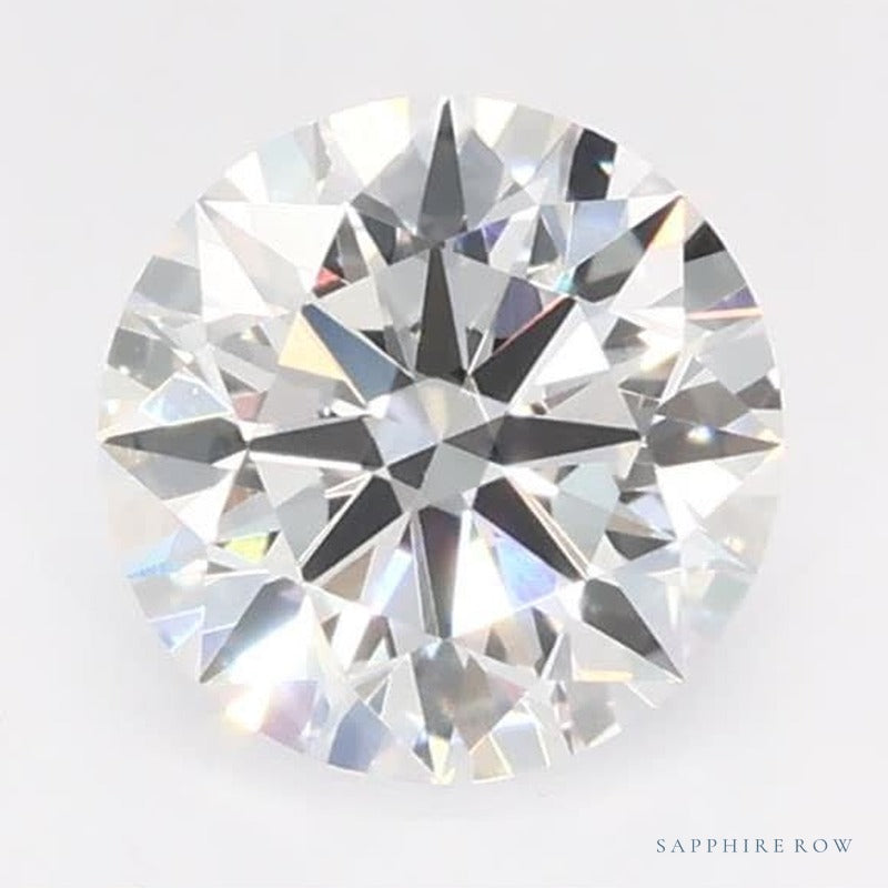 0.58 ct lab-grown diamond, round cut | Sapphire Row · cut7