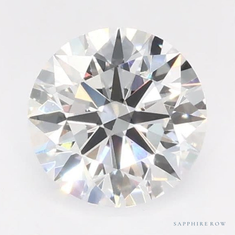 0.58 ct lab-grown diamond, round cut | Sapphire Row · cut6