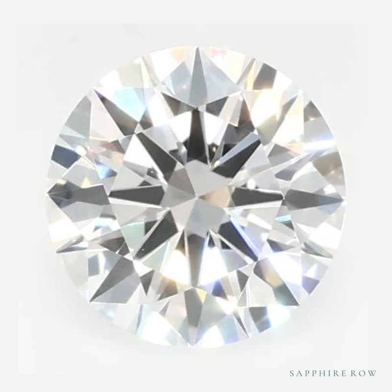 0.58 ct lab-grown diamond, round cut | Sapphire Row · cut6