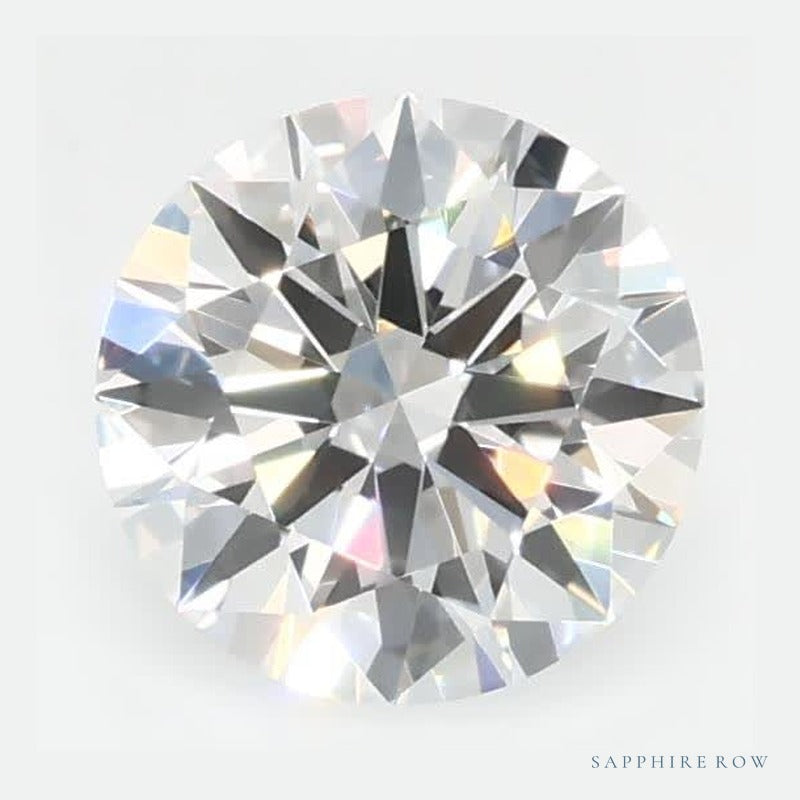 0.58 ct lab-grown diamond, round cut | Sapphire Row · cut6