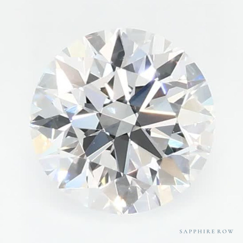 0.58 ct lab-grown diamond, round cut | Sapphire Row · cut7