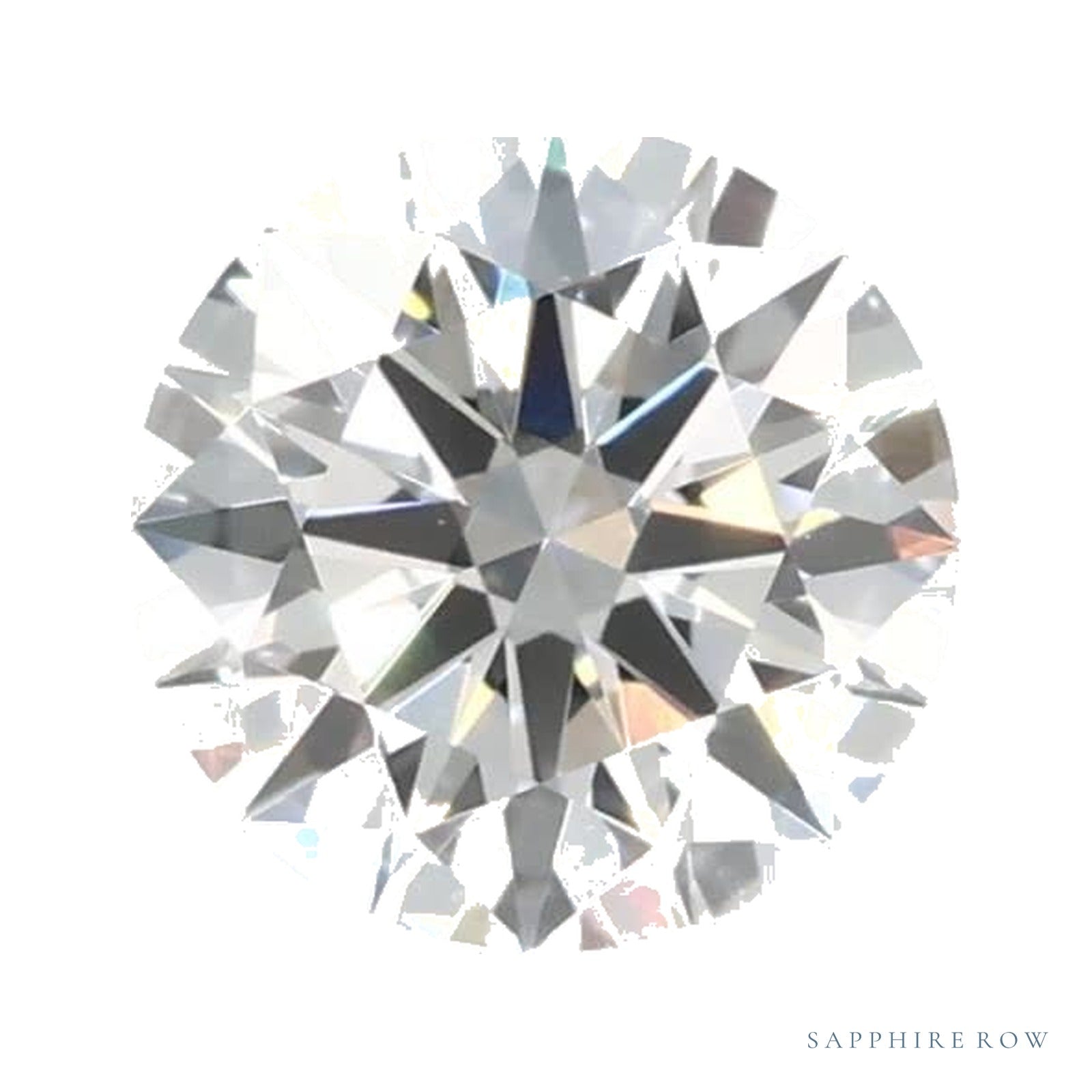 0.58 ct Round Lab-Grown Diamond – E VS1 — Sapphire Row · cut · cut3 · cut4