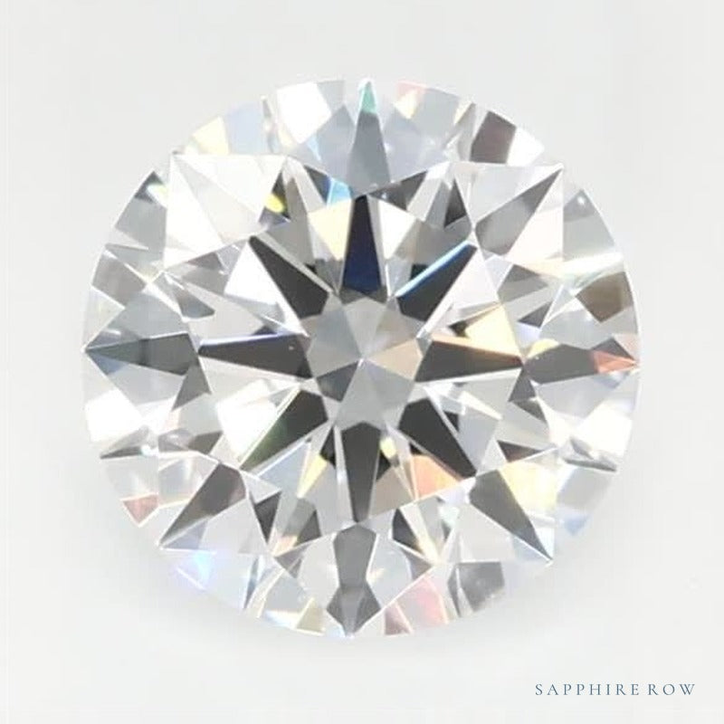 0.58 ct lab-grown diamond, round cut | Sapphire Row · cut7
