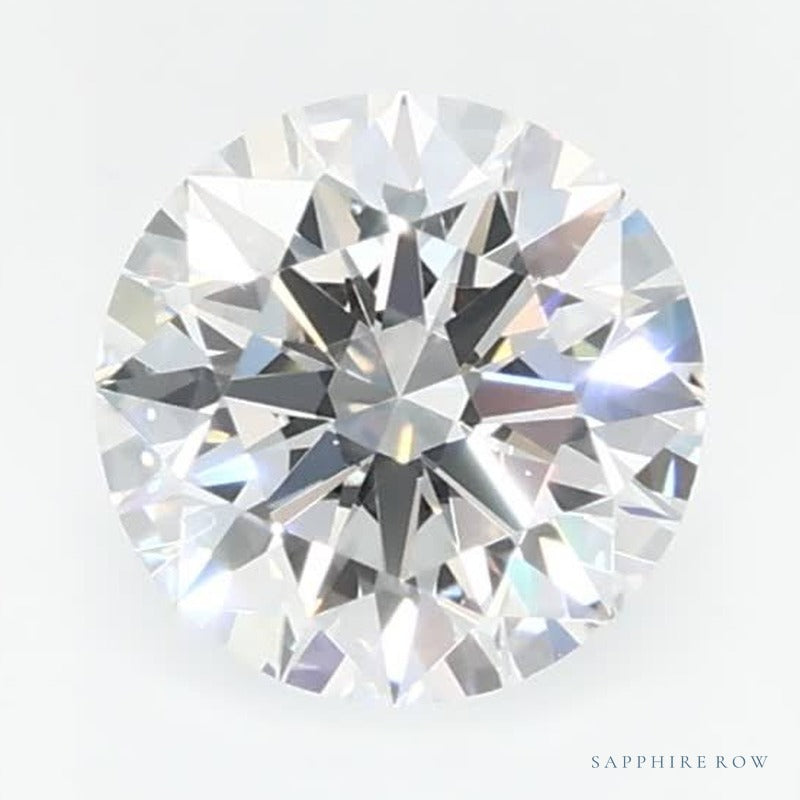 0.58 ct lab-grown diamond, round cut | Sapphire Row · cut6