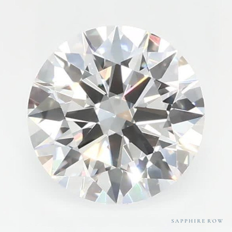 0.58 ct lab-grown diamond, round cut | Sapphire Row · cut7