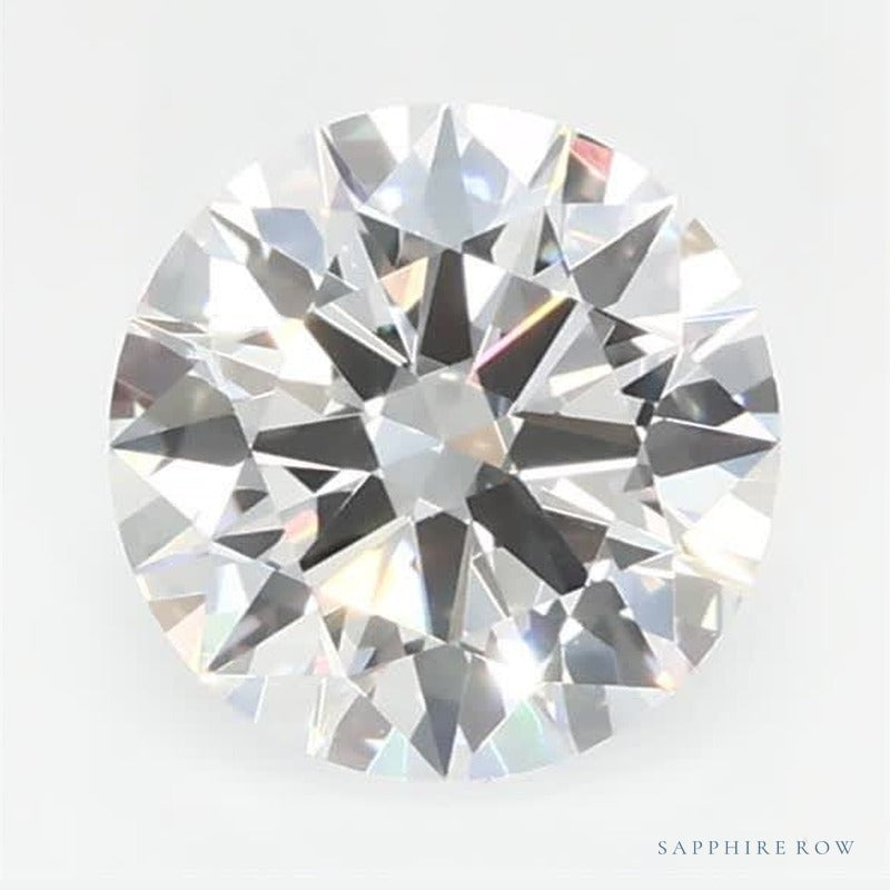 0.58 ct lab-grown diamond, round cut | Sapphire Row · cut6