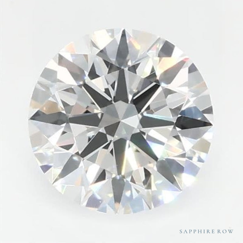 0.58 ct lab-grown diamond, round cut | Sapphire Row · cut7