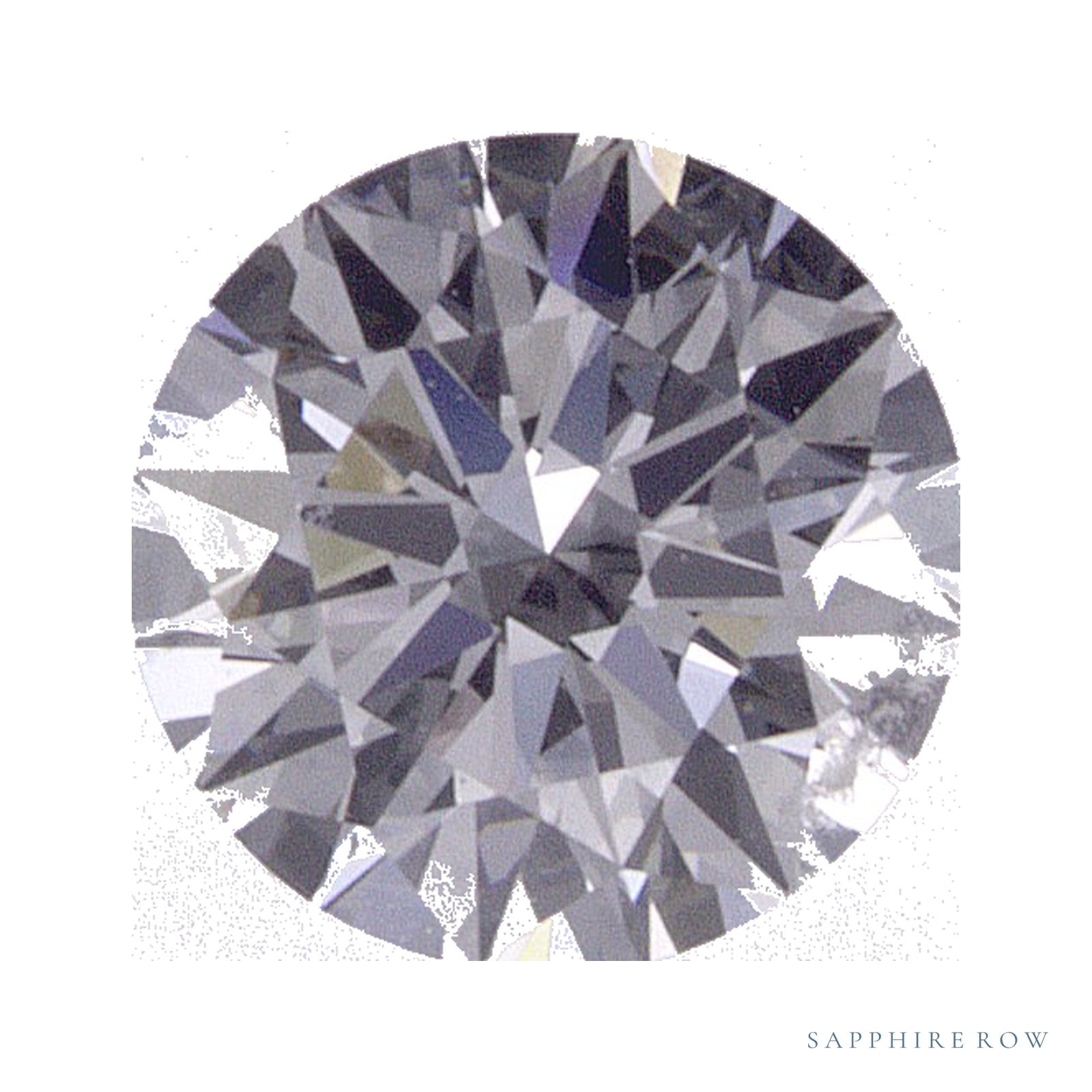 0.58 ct Round Lab-Grown Diamond – D VS1 — Sapphire Row · cut · cut3 · cut4