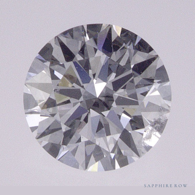 0.58 ct lab-grown diamond, round cut | Sapphire Row · cut6