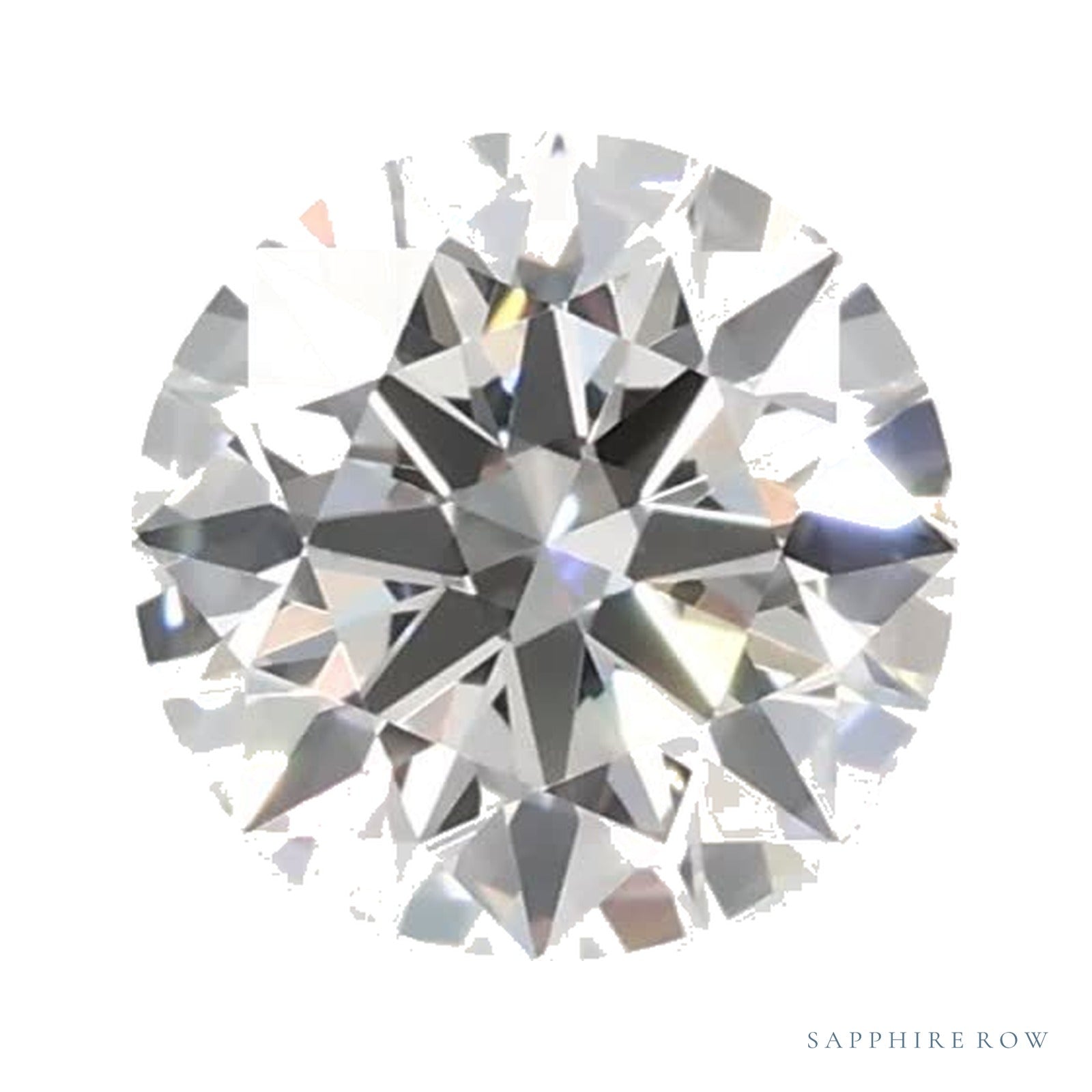 0.58 ct Round Lab-Grown Diamond – F VVS2 — Sapphire Row · cut · cut3 · cut4