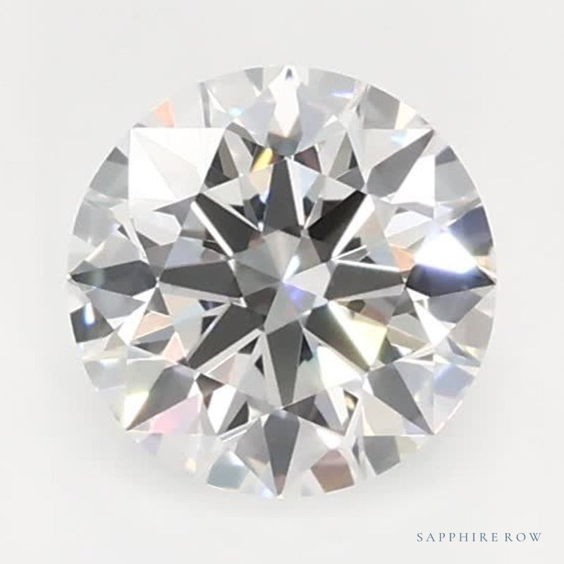 0.58 ct lab-grown diamond, round cut | Sapphire Row · cut6