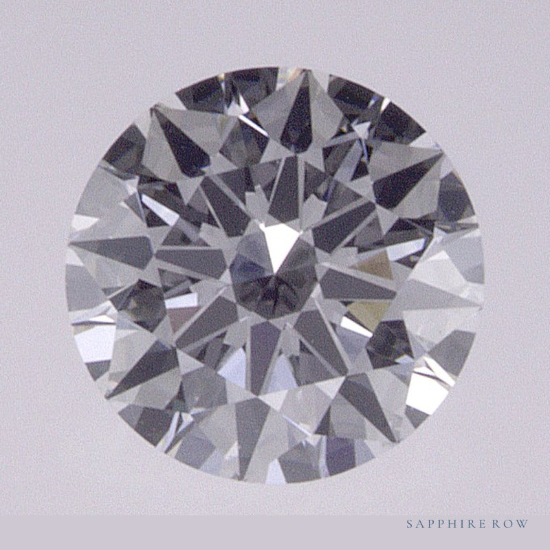 0.58 ct lab-grown diamond, round cut | Sapphire Row · cut6