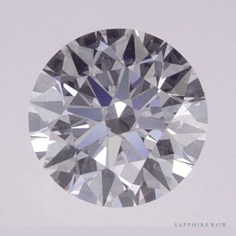 0.58 ct lab-grown diamond, round cut | Sapphire Row · cut6