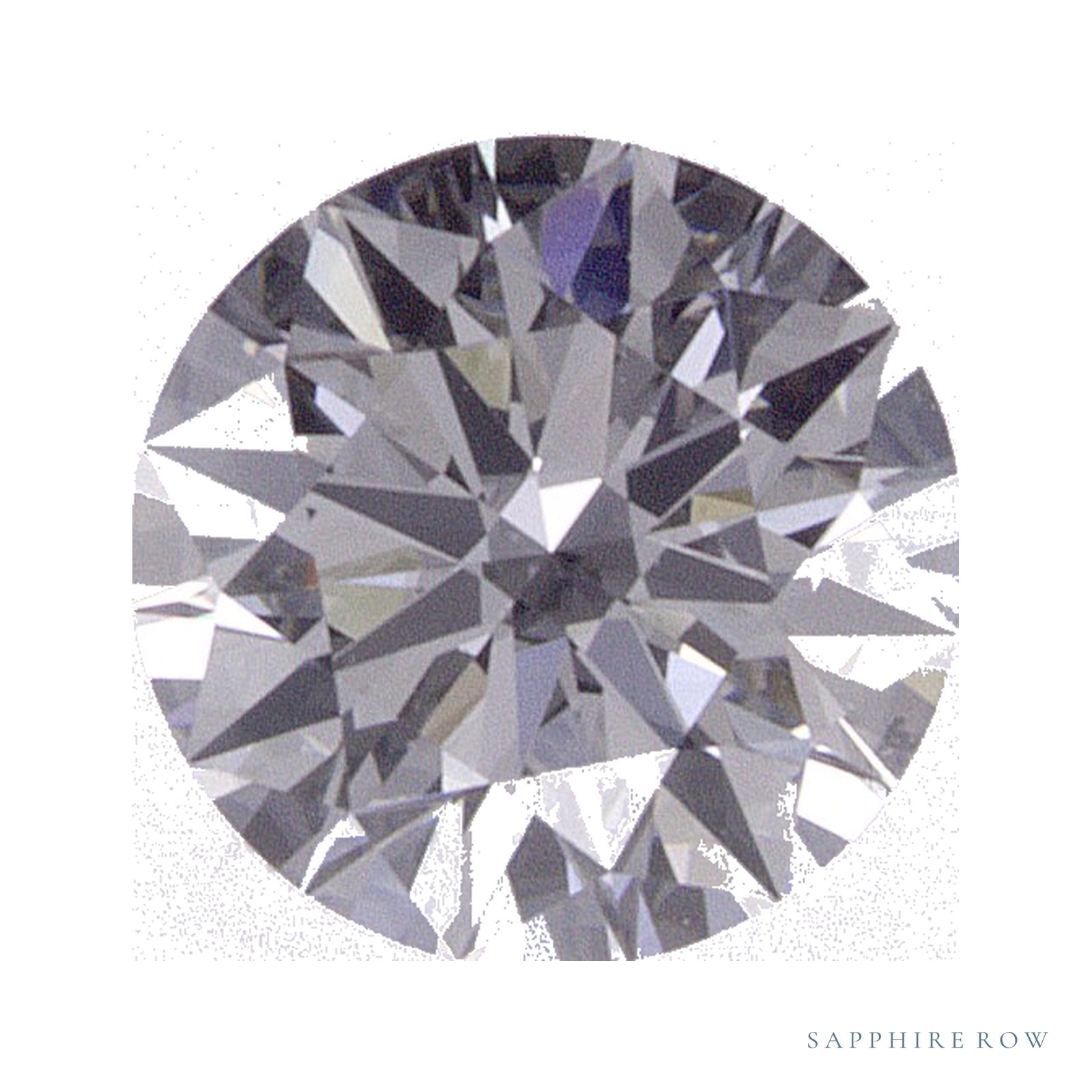 0.58 ct Round Lab-Grown Diamond – D VS1 — Sapphire Row · cut · cut3 · cut4