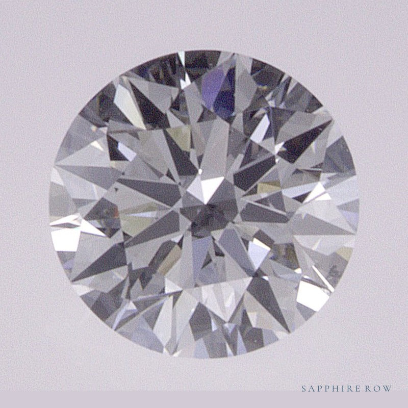 0.58 ct lab-grown diamond, round cut | Sapphire Row · cut6