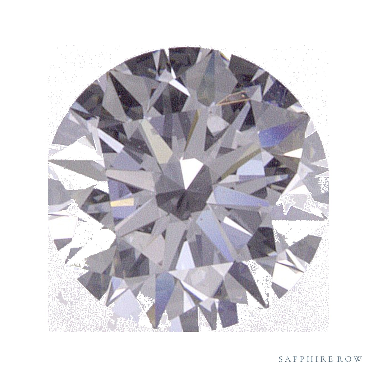 0.58 ct Round Lab-Grown Diamond – D VS1 — Sapphire Row · cut · cut3 · cut4