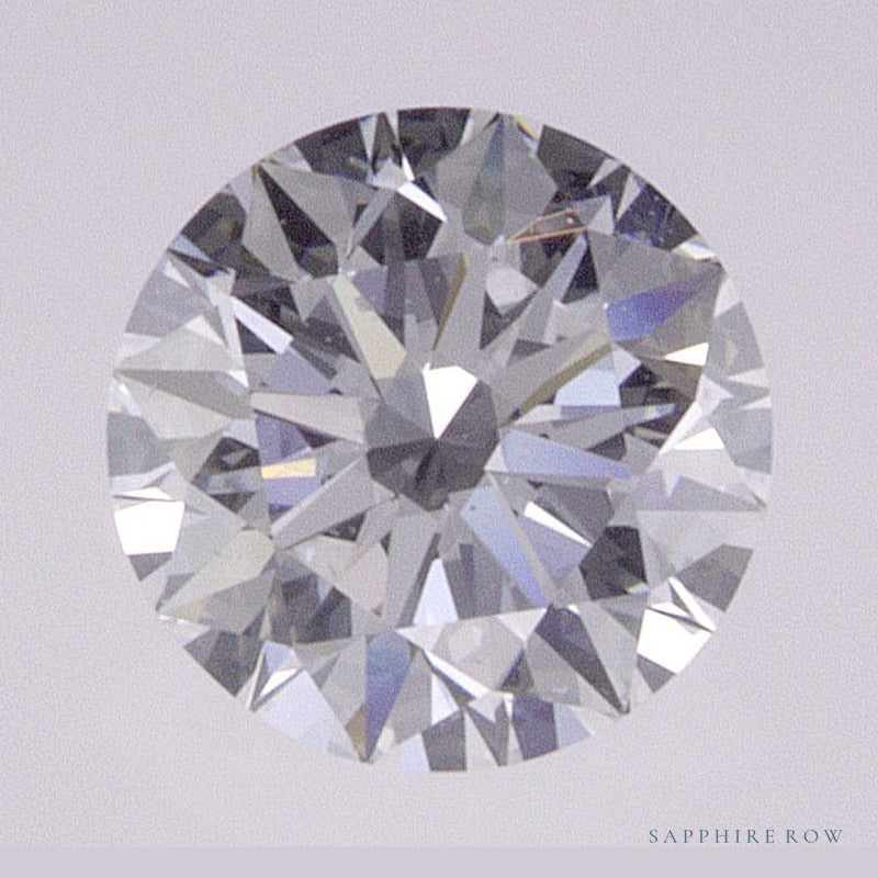 0.58 ct lab-grown diamond, round cut | Sapphire Row · cut6