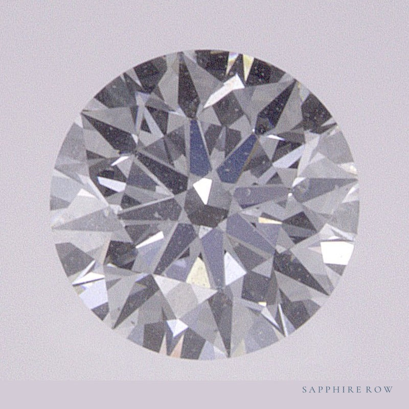 0.58 ct lab-grown diamond, round cut | Sapphire Row · cut6