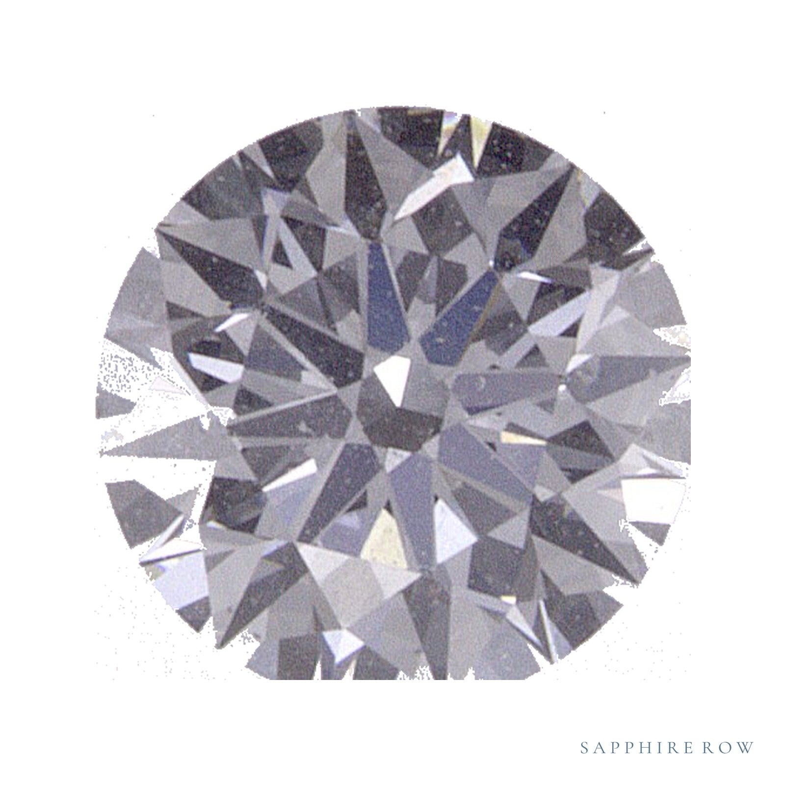 0.58 ct Round Lab-Grown Diamond – D VS1 — Sapphire Row · cut · cut3 · cut4