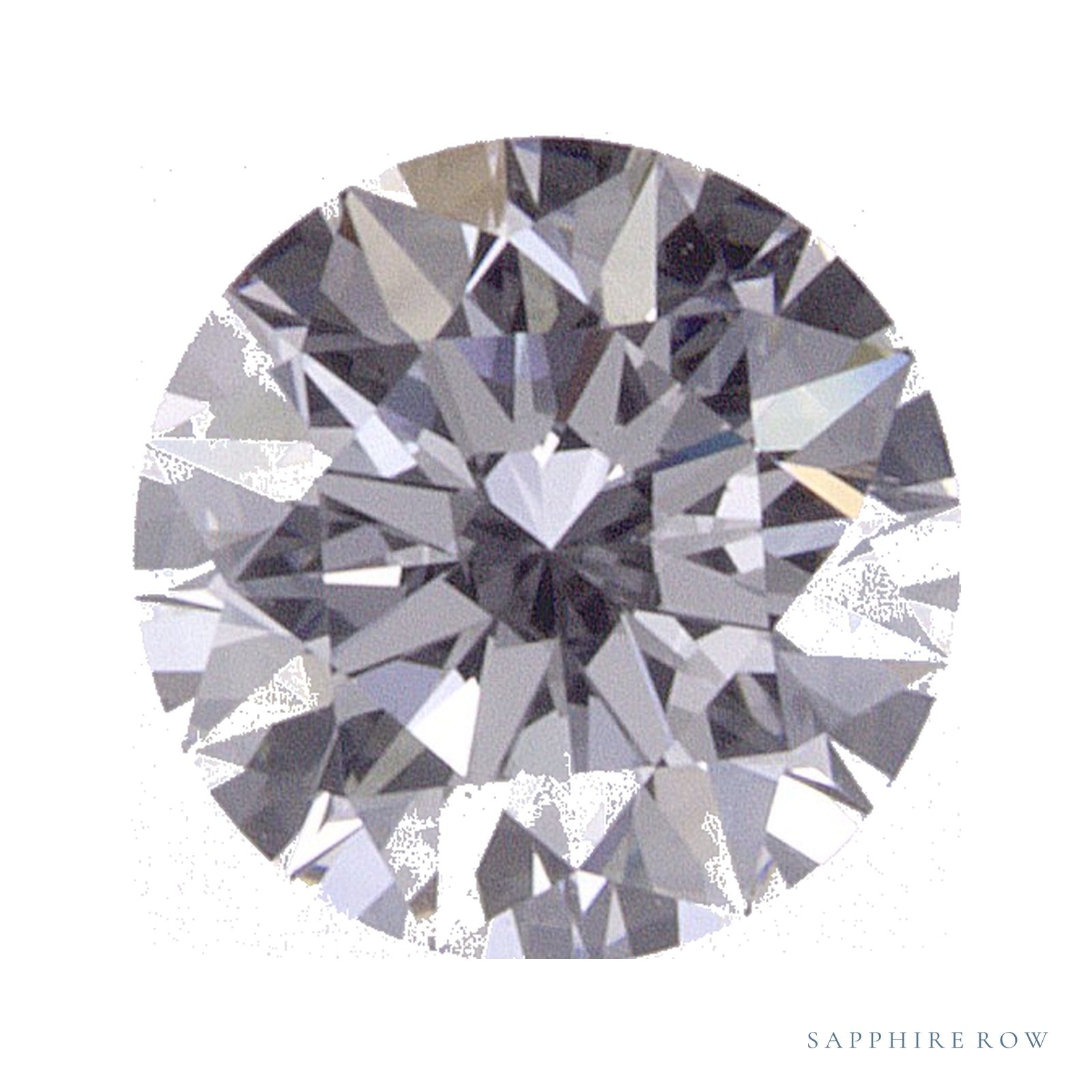 0.58 ct Round Lab-Grown Diamond – D VS1 — Sapphire Row · cut · cut3 · cut4