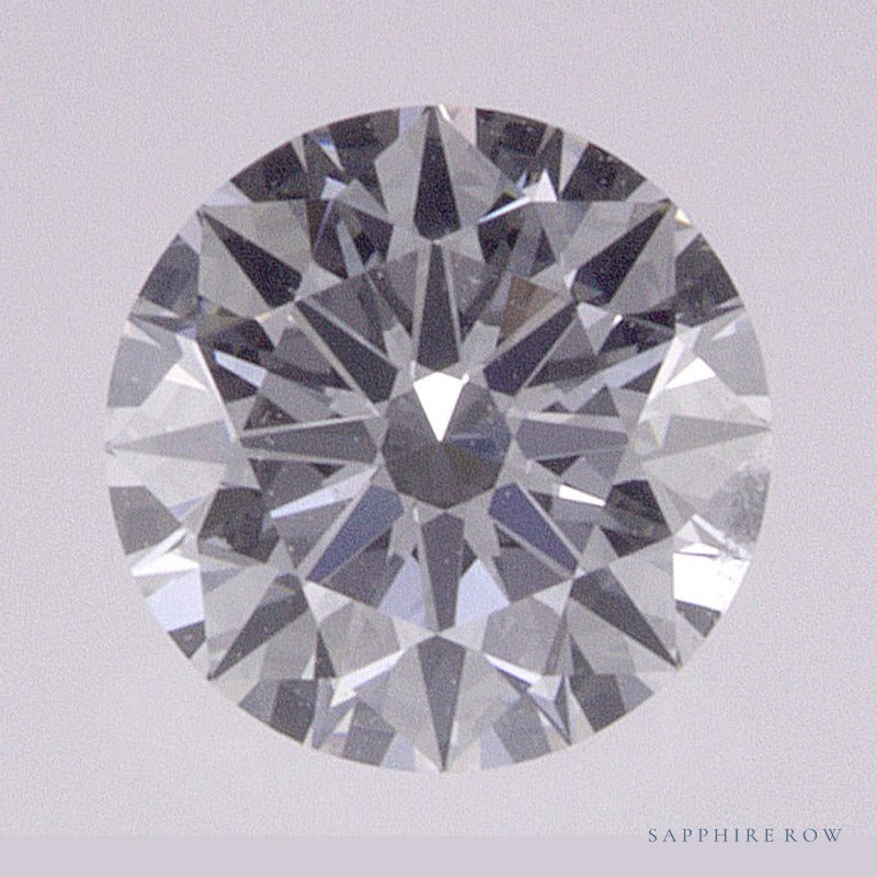 0.58 ct lab-grown diamond, round cut | Sapphire Row · cut6