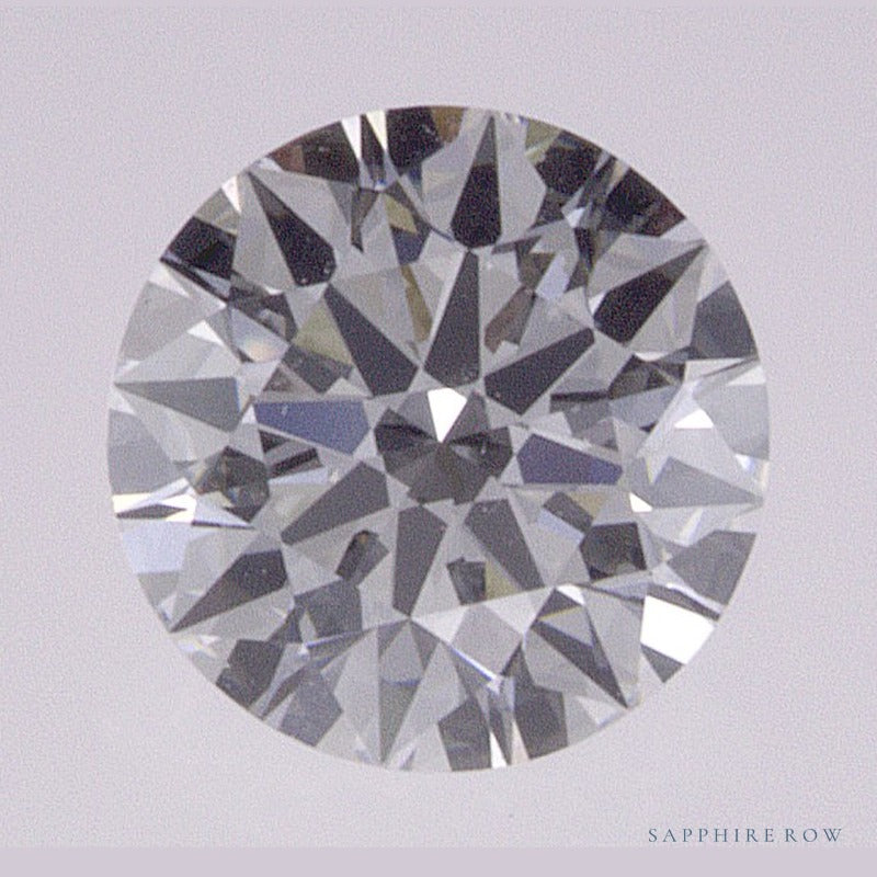 0.58 ct lab-grown diamond, round cut | Sapphire Row · cut6