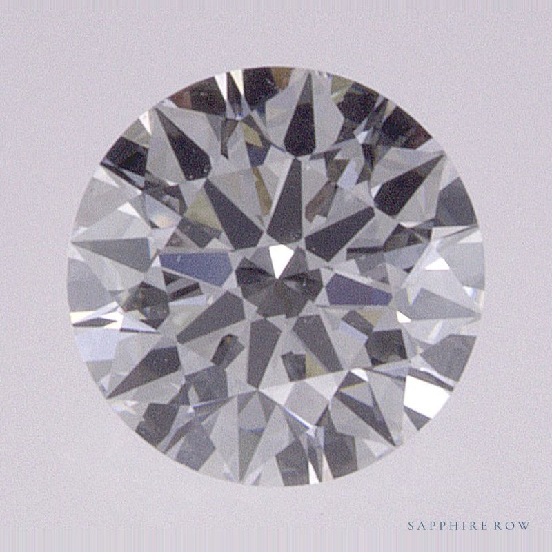 0.58 ct lab-grown diamond, round cut | Sapphire Row · cut7