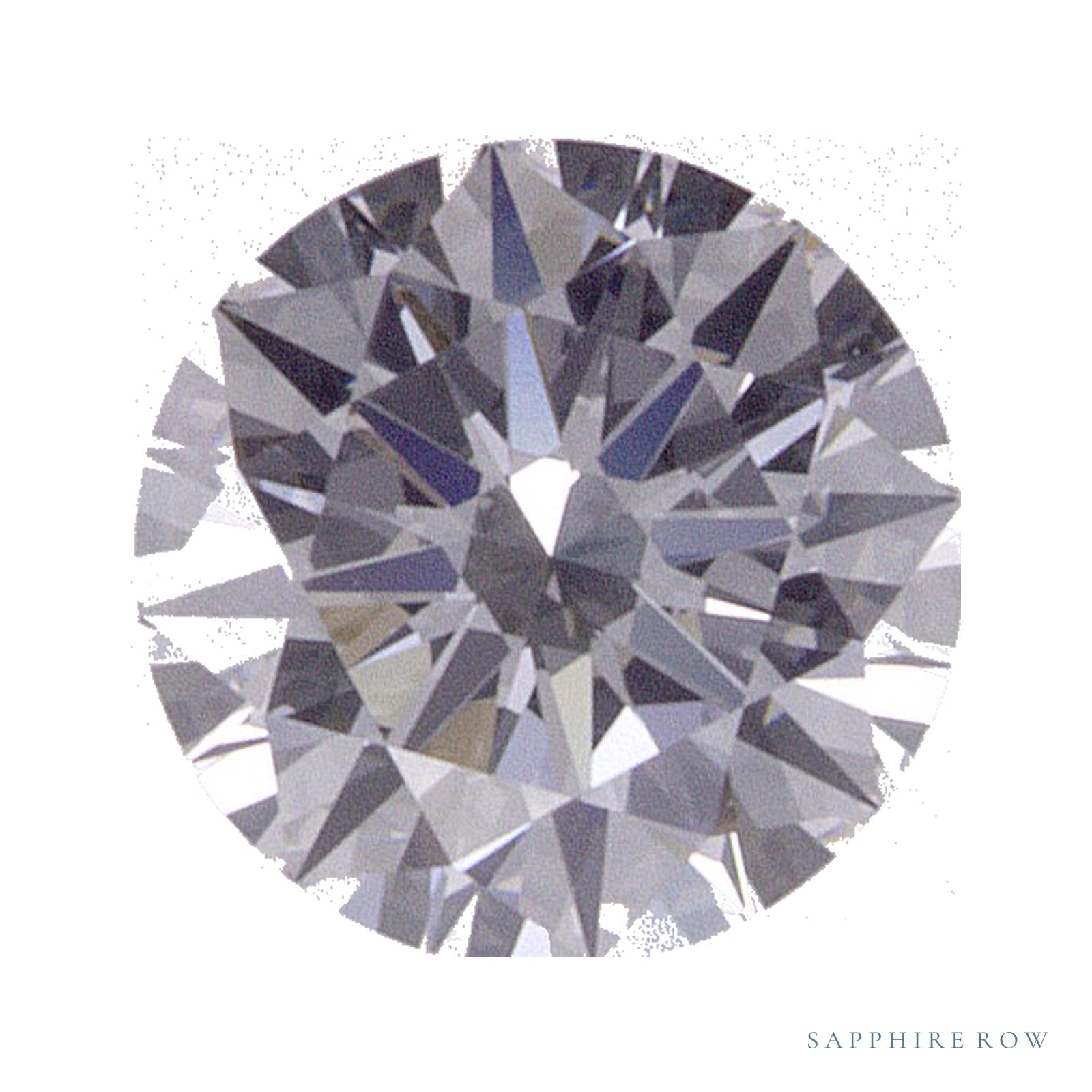 0.58 ct Round Lab-Grown Diamond – D VS1 — Sapphire Row · cut · cut3 · cut4