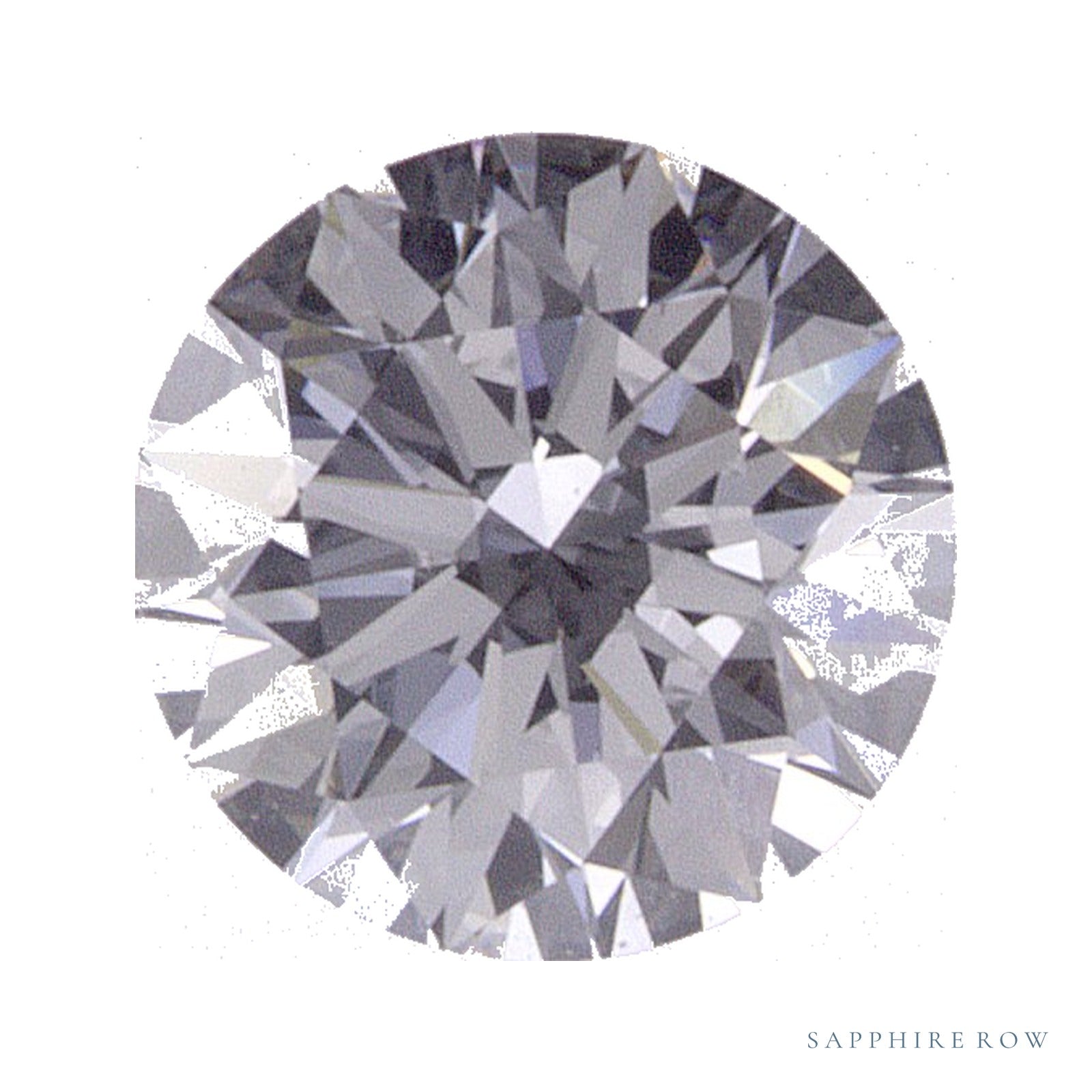 0.58 ct Round Lab-Grown Diamond – D VS1 — Sapphire Row · cut · cut3 · cut4