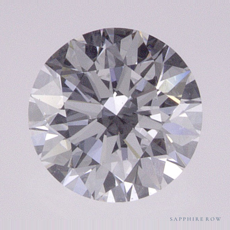 0.58 ct lab-grown diamond, round cut | Sapphire Row · cut7