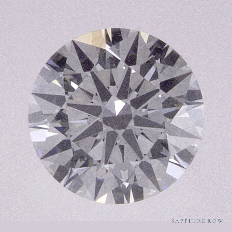0.58 ct lab-grown diamond, round cut | Sapphire Row · cut6