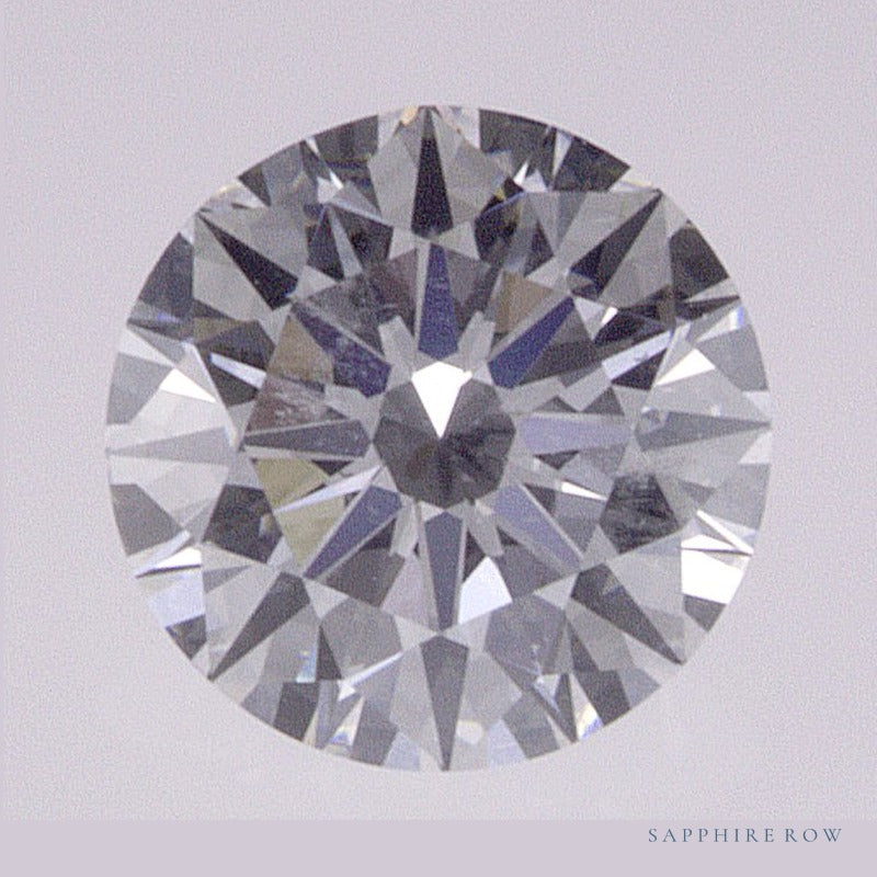 0.58 ct lab-grown diamond, round cut | Sapphire Row · cut6