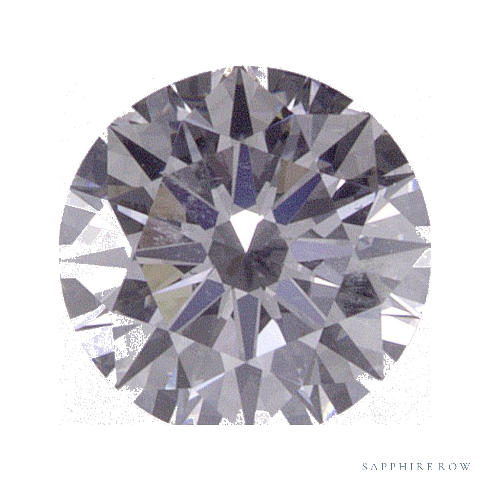 0.58 ct Round Lab-Grown Diamond – D VS1 — Sapphire Row · cut · cut3 · cut4