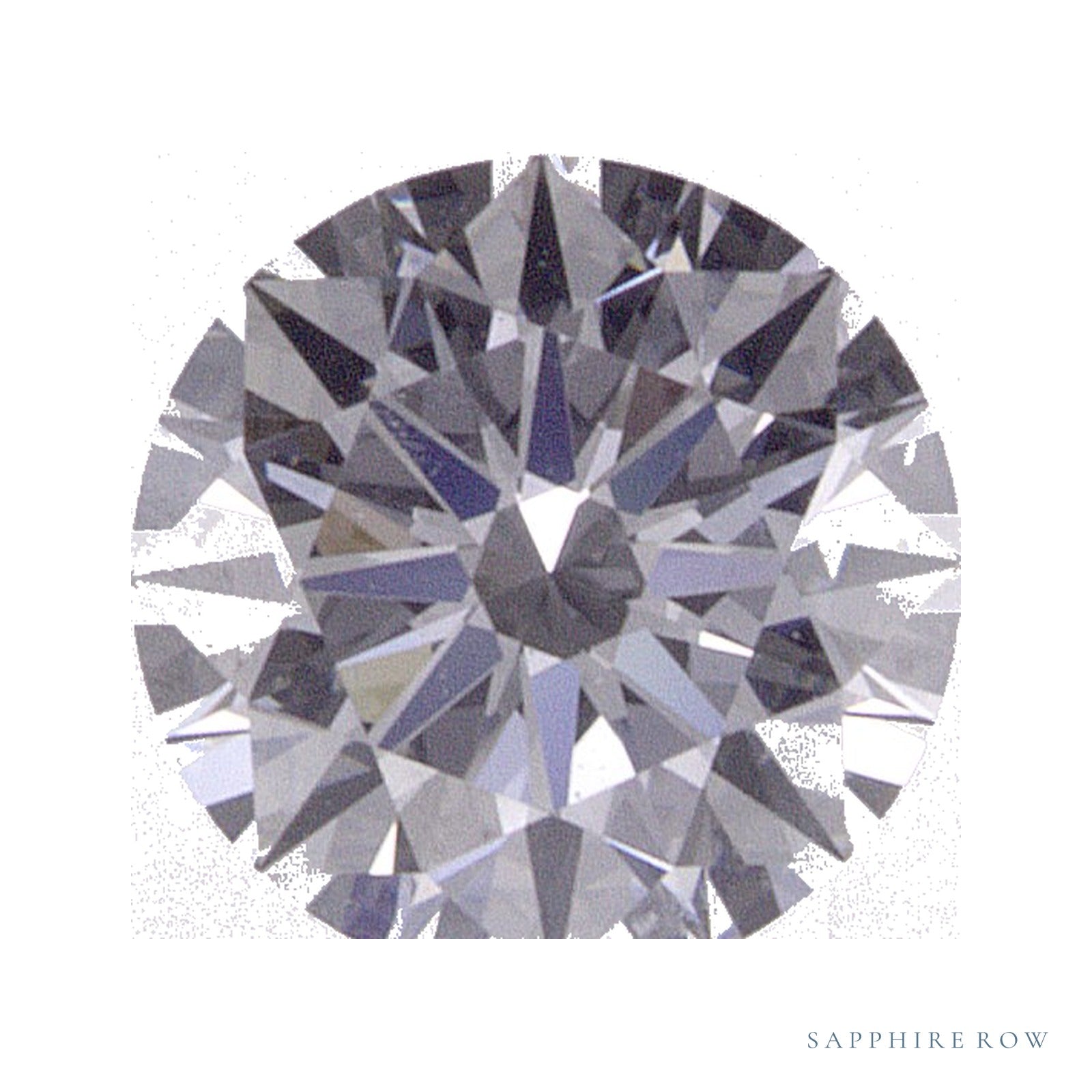 0.58 ct Round Lab-Grown Diamond – D VS1 — Sapphire Row · cut · cut3 · cut4