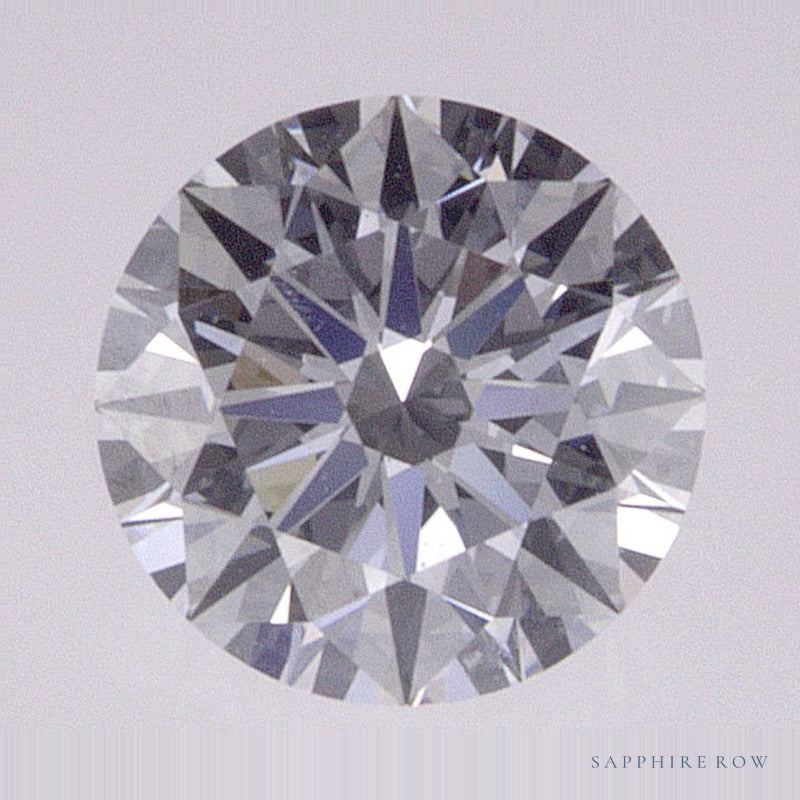 0.58 ct lab-grown diamond, round cut | Sapphire Row · cut7