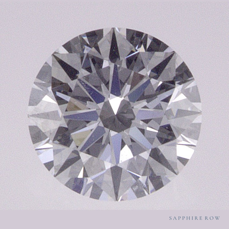 0.58 ct lab-grown diamond, round cut | Sapphire Row · cut6