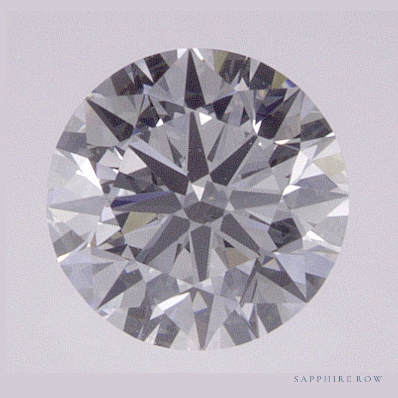 0.58 ct lab-grown diamond, round cut | Sapphire Row · cut6