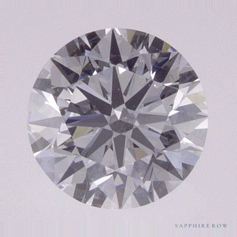 0.58 ct lab-grown diamond, round cut | Sapphire Row · cut7
