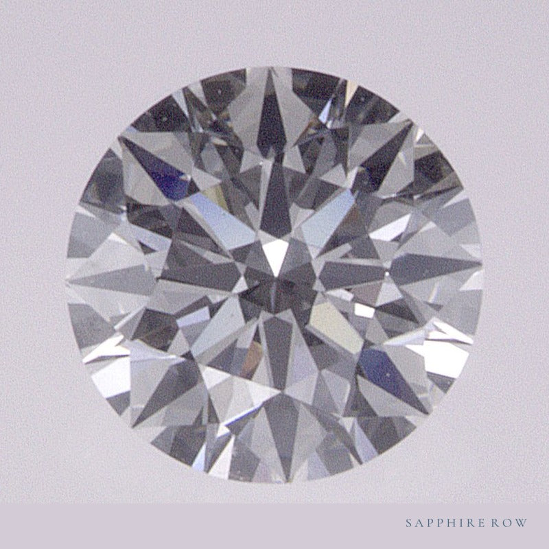 0.58 ct lab-grown diamond, round cut | Sapphire Row · cut6