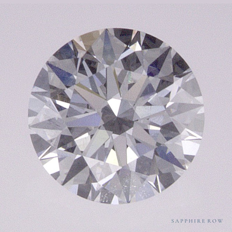 0.58 ct lab-grown diamond, round cut | Sapphire Row · cut6