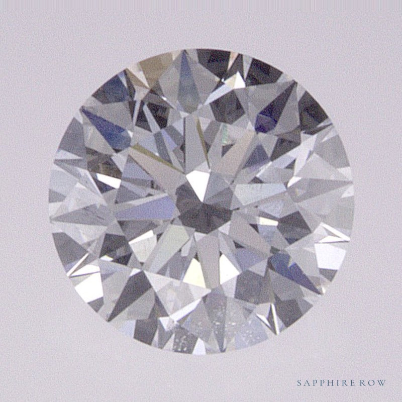 0.58 ct lab-grown diamond, round cut | Sapphire Row · cut7