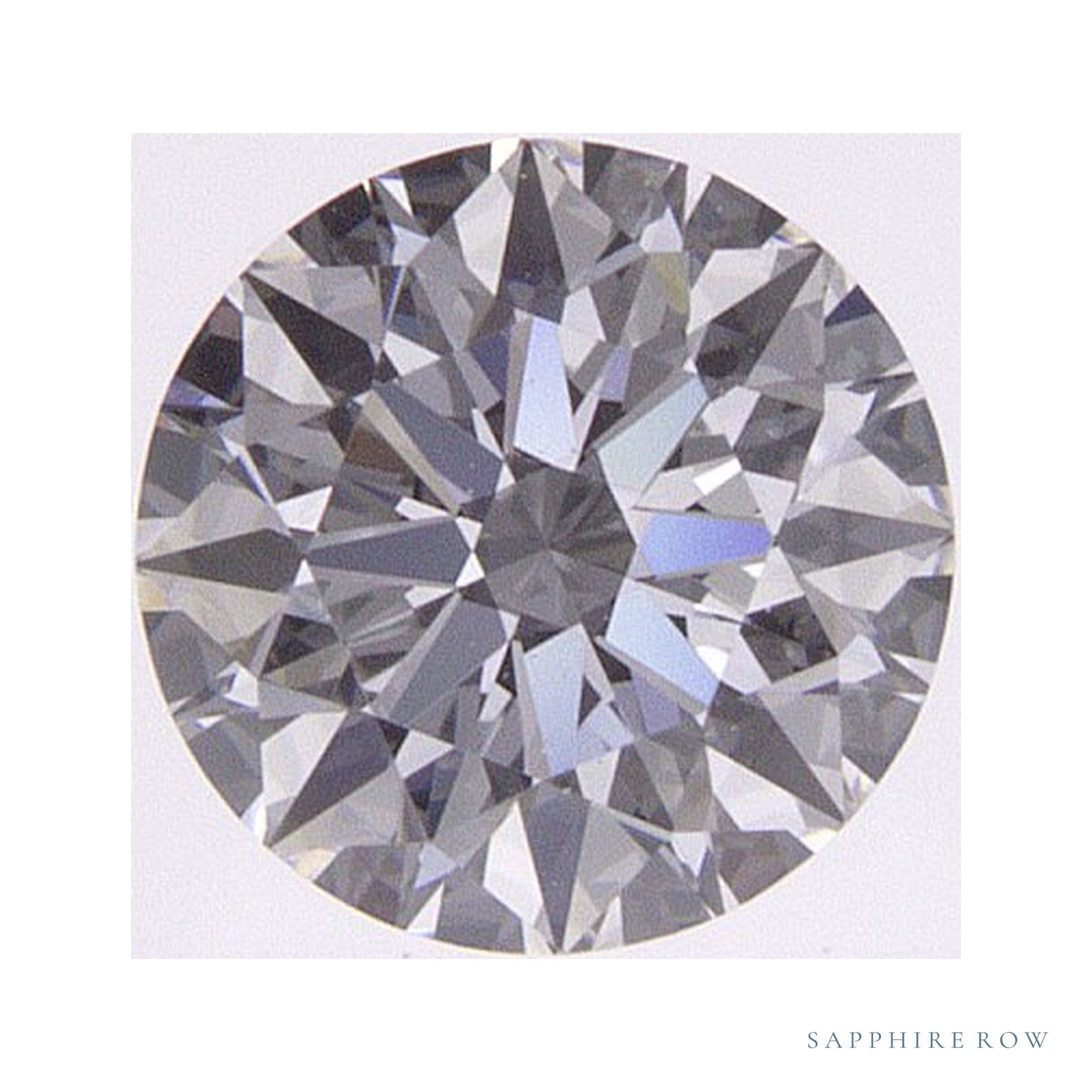 0.58 ct Round Lab-Grown Diamond – D VS1 — Sapphire Row · cut · cut3 · cut4