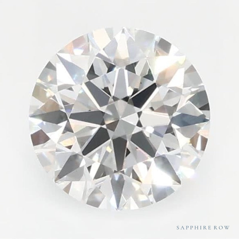 0.58 ct lab-grown diamond, round cut | Sapphire Row · cut6